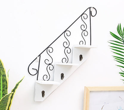 Trapezoidal Hook Wall Flower Stand