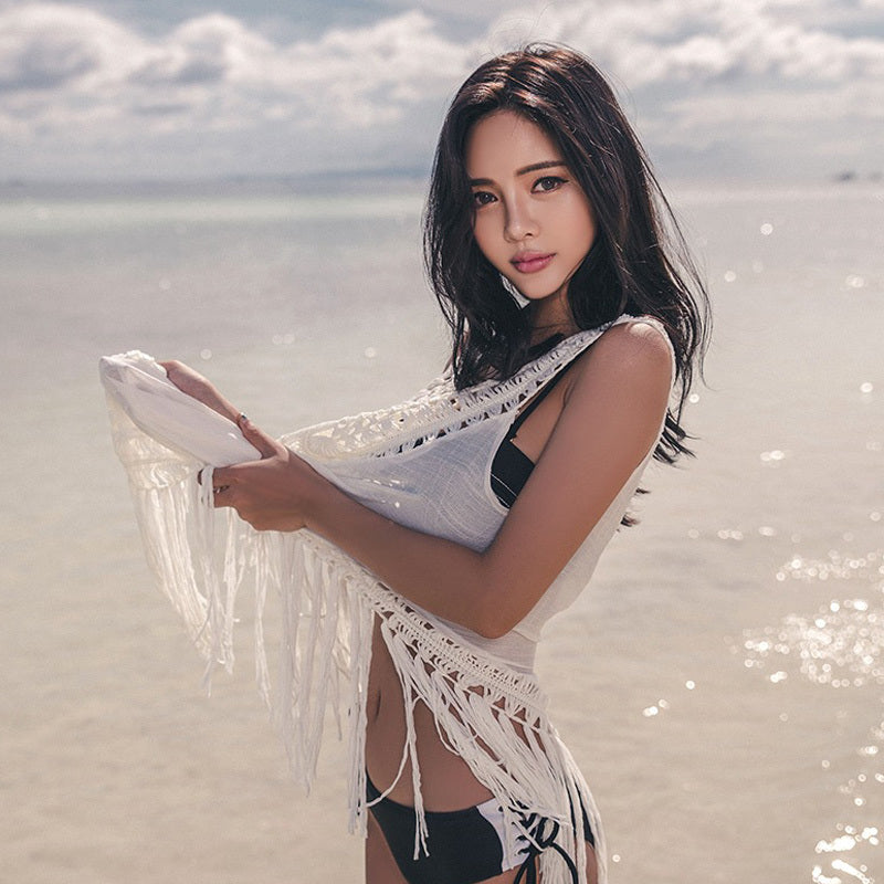Sexy Tassel Beach Cover-Up - Swimwear Tunic