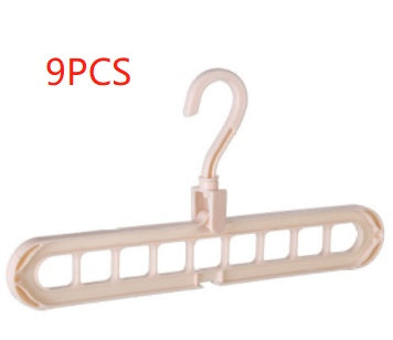 9-hole Space Saving Clothes Hanger Organizer