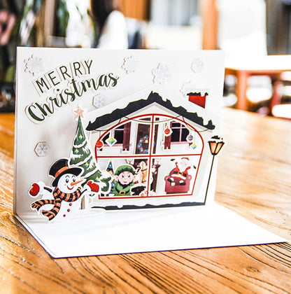 Wholesale 3D Christmas Greeting Card