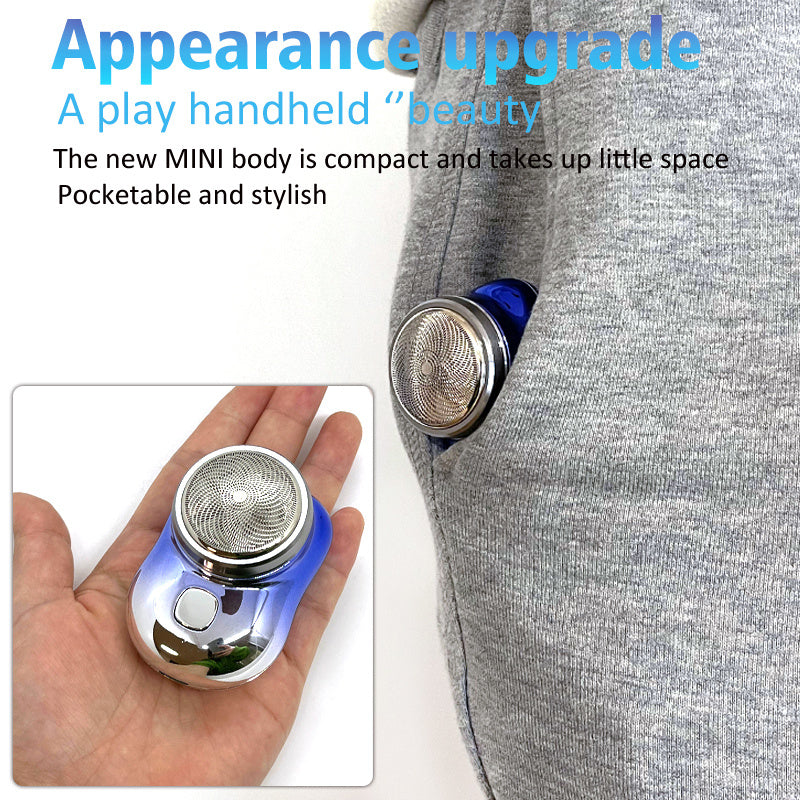 Mini USB Rechargeable Electric Shaver for Men