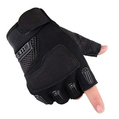 Four Seasons Non-slip Half-finger Riding Gloves Men