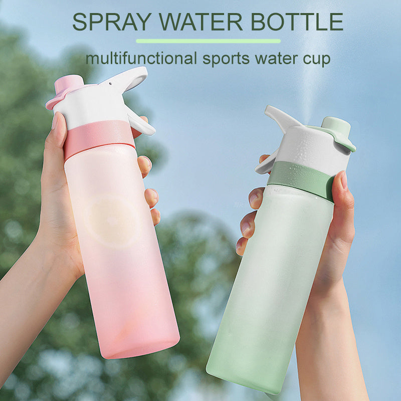 Spray Water Bottle for Fitness and Travel