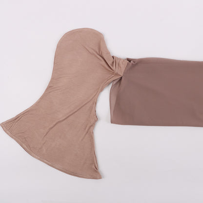 Modal Scarf Bottoming Hood Pearl Chiffon Women's Bag Scarf