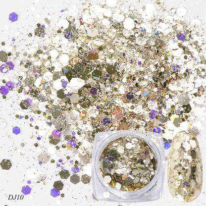 Glitter Light Change Onion Pink Symphony Sequin