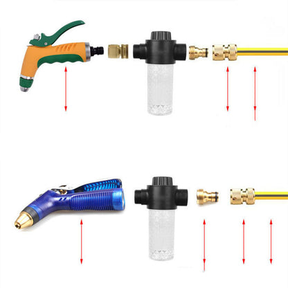 Car Wash Spray Can Cleaning Foaming Device