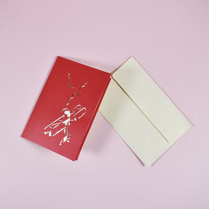 3D Handmade Aircraft Greeting Cards