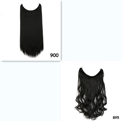 S-noilite 20" Invisible Wire Hair Extensions