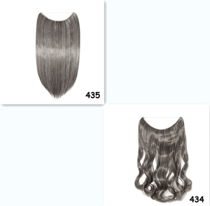 S-noilite 20" Invisible Wire Hair Extensions