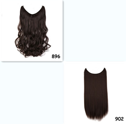 S-noilite 20" Invisible Wire Hair Extensions