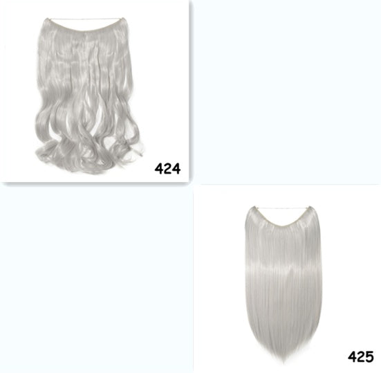 S-noilite 20" Invisible Wire Hair Extensions