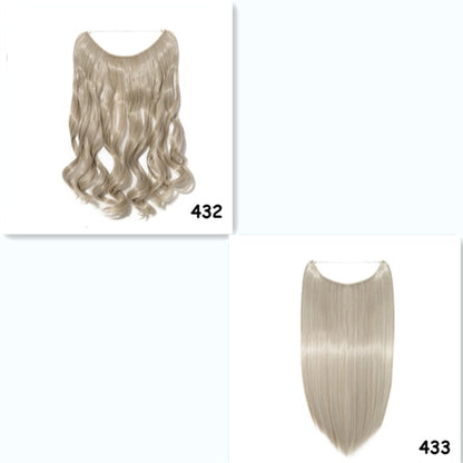 S-noilite 20" Invisible Wire Hair Extensions