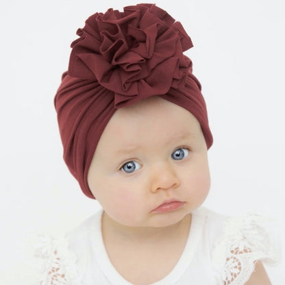 Bloom Flower Baby Headband Infant Beanie Cap