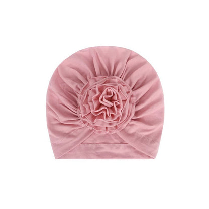 Bloom Flower Baby Headband Infant Beanie Cap