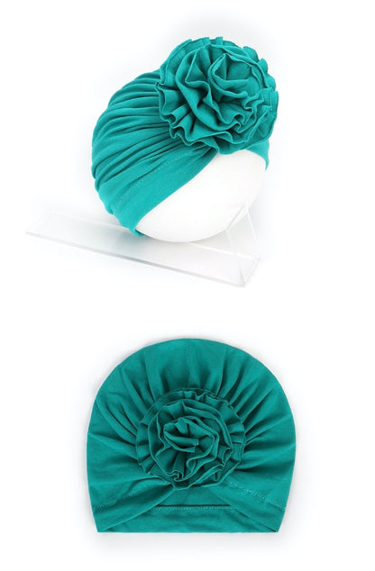 Bloom Flower Baby Headband Infant Beanie Cap
