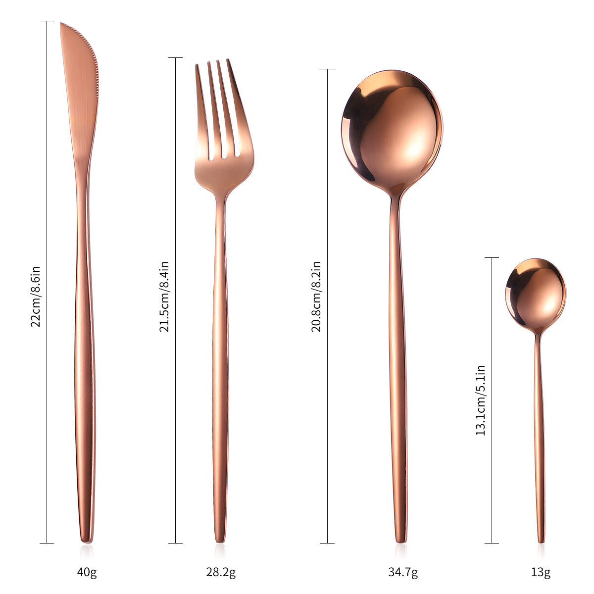 36-Piece Stainless Steel Tableware Set Gift Box