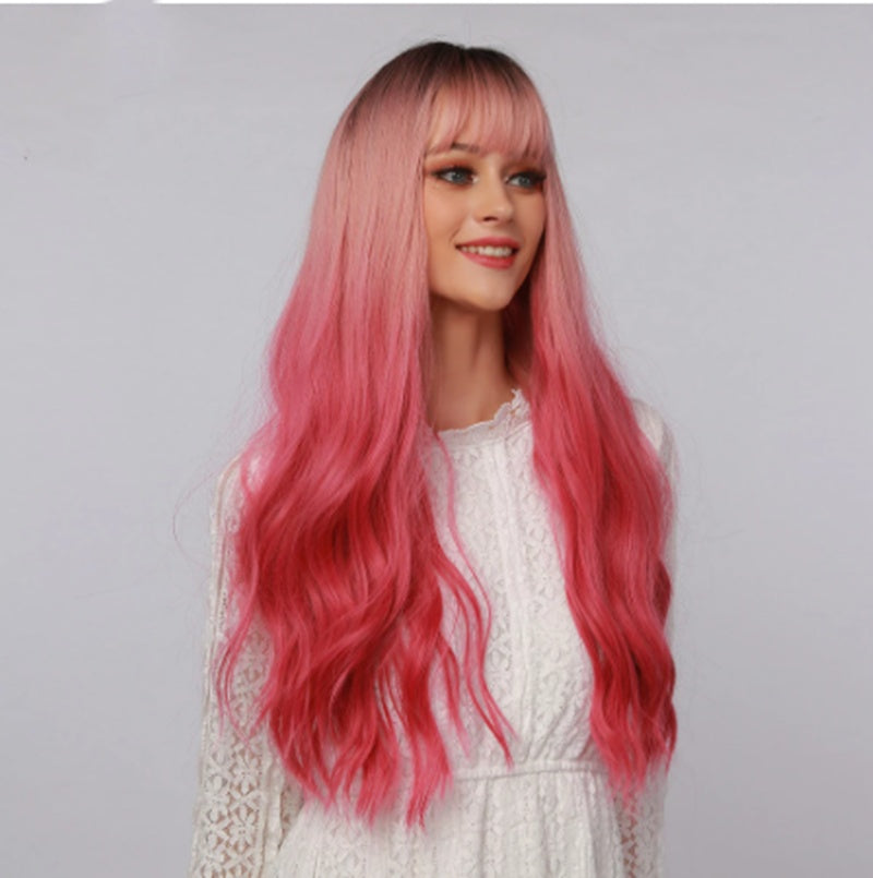 European American Bangs Wig Headgear