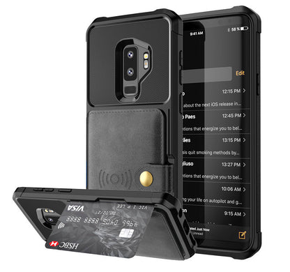 Apple Luxury PU Leather Wallet Flip Case for iPhone