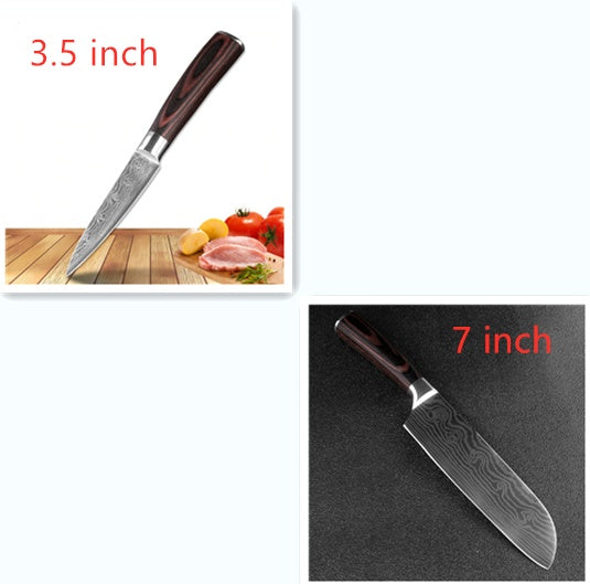 Carpenter's 6 or 8 Piece Knife Set