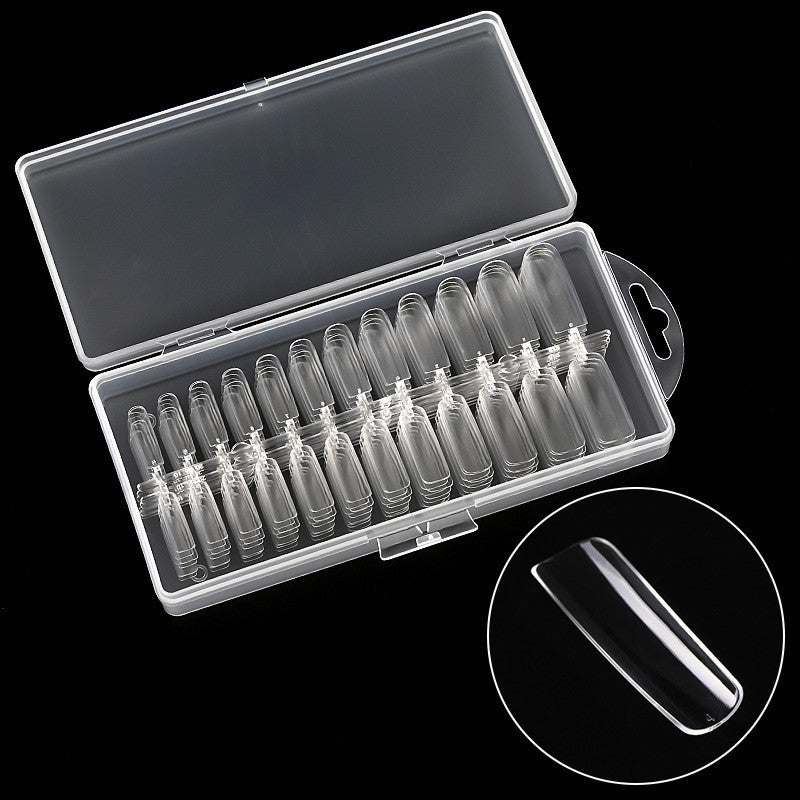 Nail Art Ultra-thin Seamless French Fake Nails