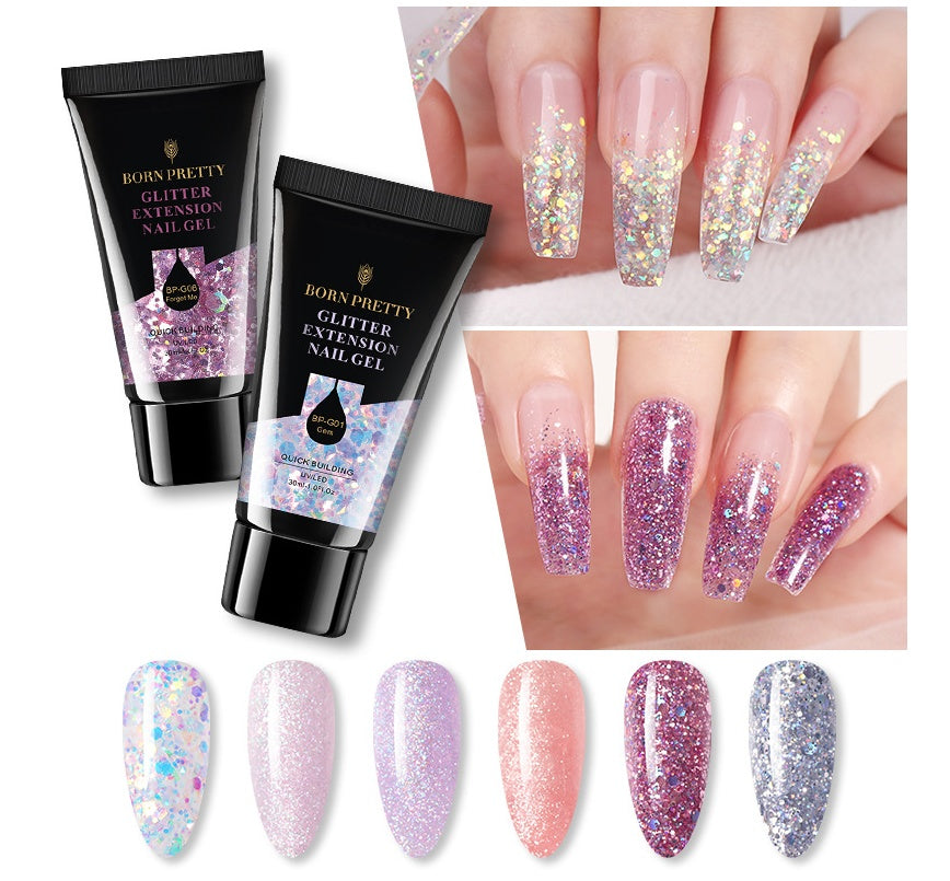 New 30ml Manicure Floral Extension For Extended Nail Gel
