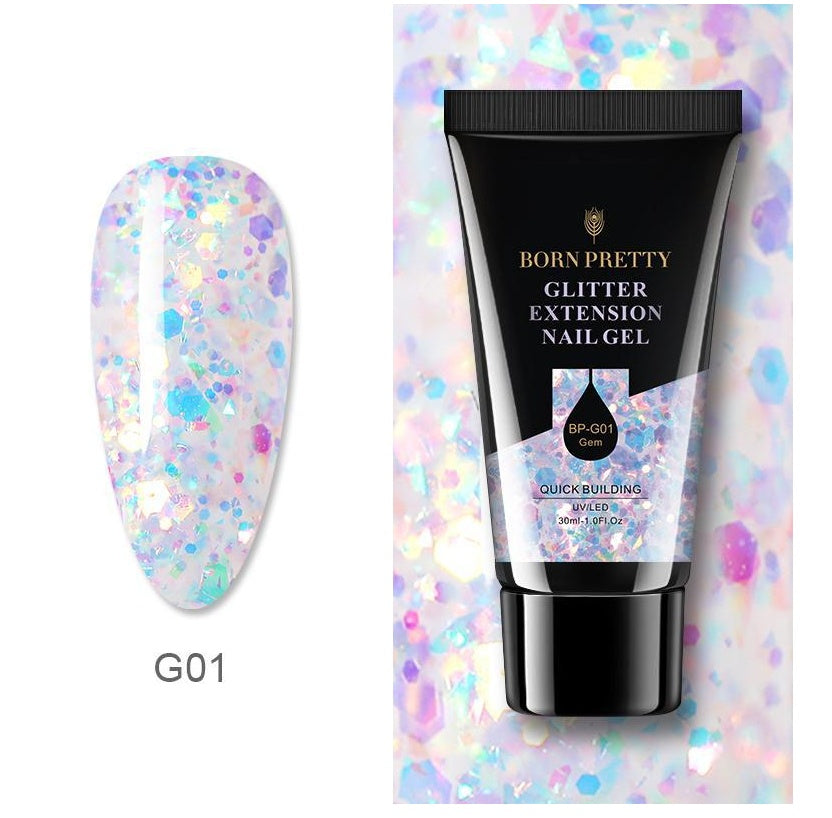 New 30ml Manicure Floral Extension For Extended Nail Gel