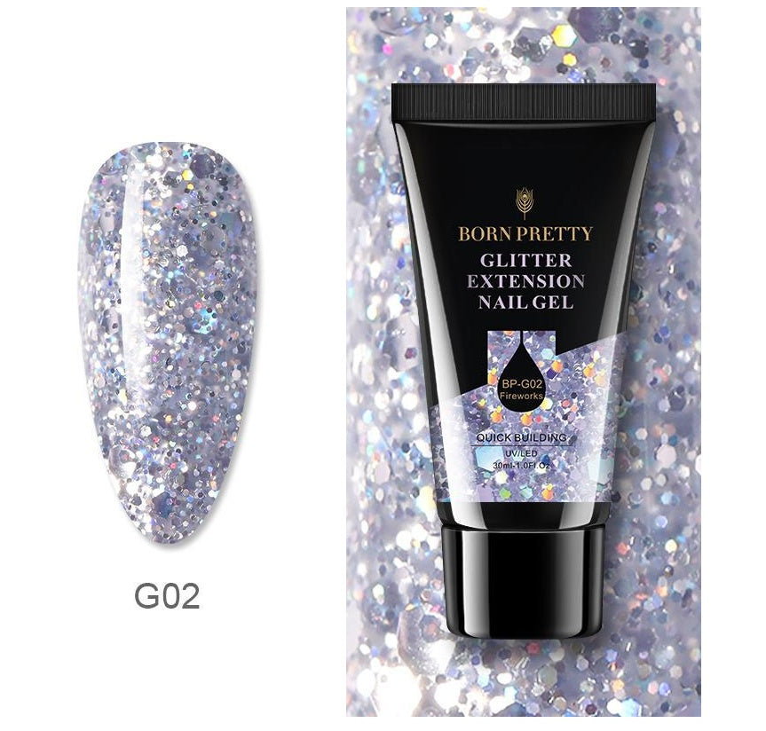 New 30ml Manicure Floral Extension For Extended Nail Gel