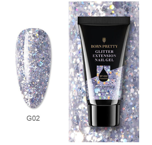 New 30ml Manicure Floral Extension For Extended Nail Gel