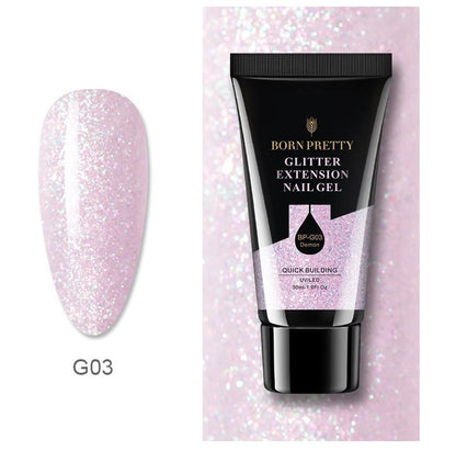 New 30ml Manicure Floral Extension For Extended Nail Gel