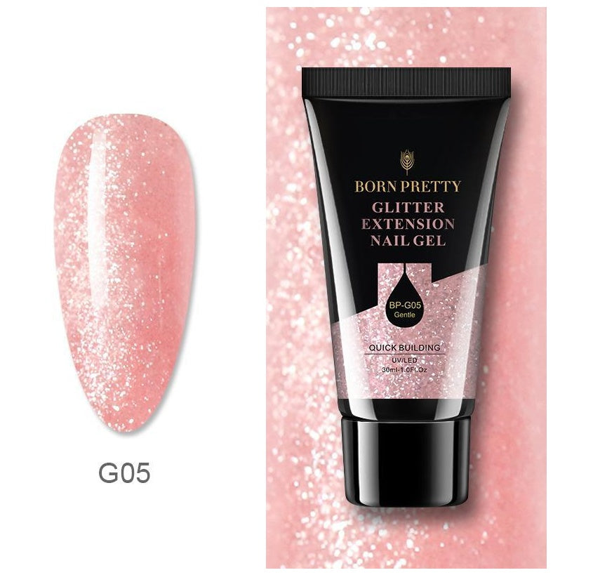 New 30ml Manicure Floral Extension For Extended Nail Gel
