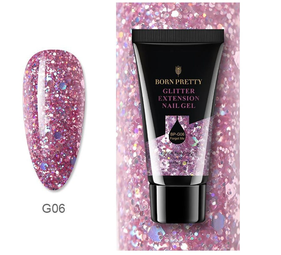 New 30ml Manicure Floral Extension For Extended Nail Gel