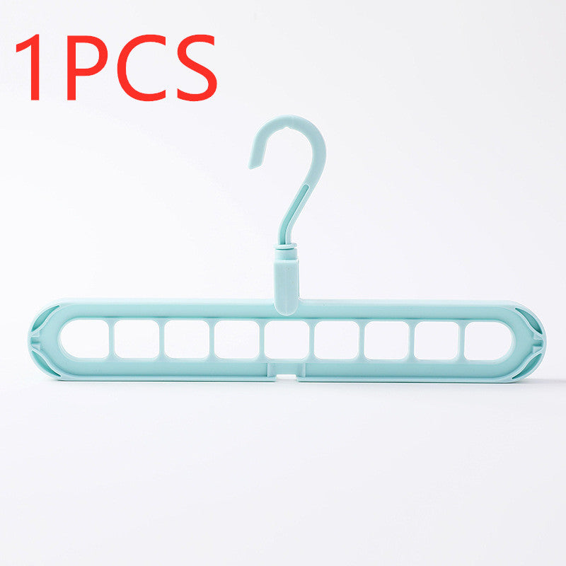 9-hole Space Saving Clothes Hanger Organizer