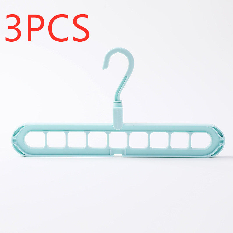 9-hole Space Saving Clothes Hanger Organizer