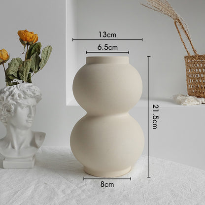Simplicity Ceramic Vase Home Decor
