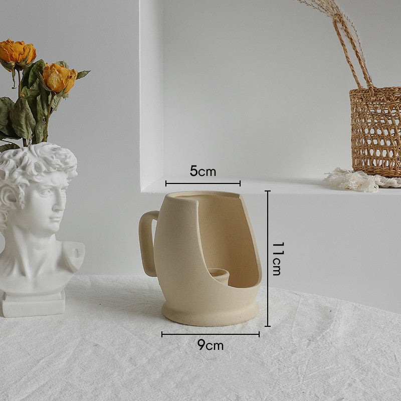 Simplicity Ceramic Vase Home Decor