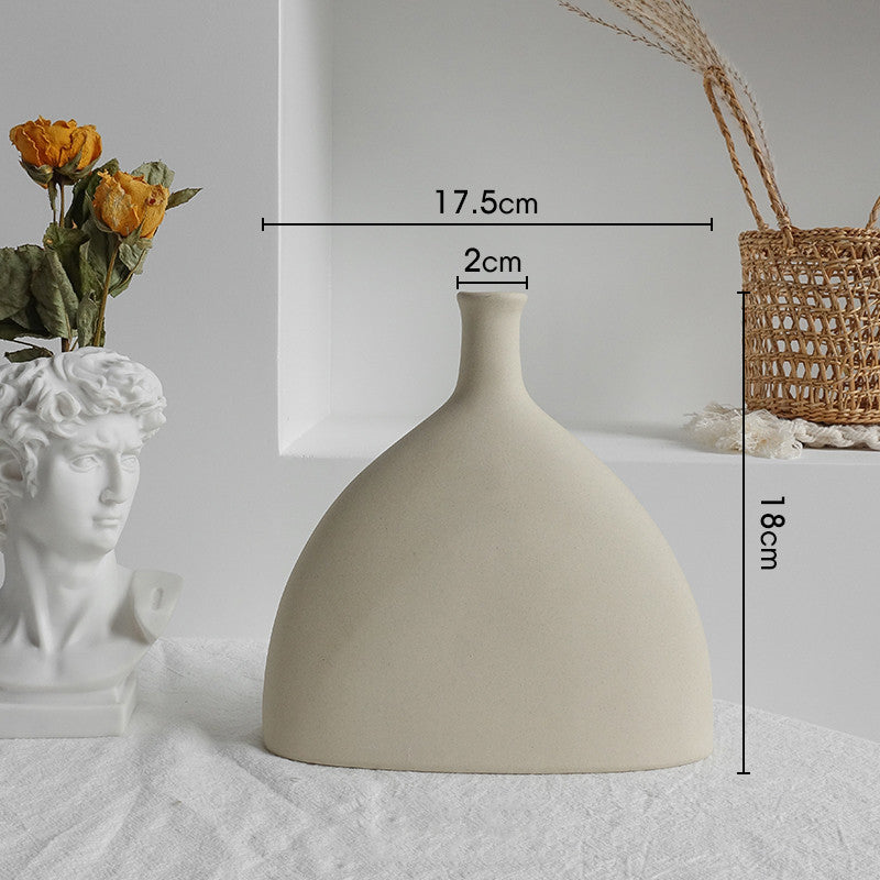Simplicity Ceramic Vase Home Decor