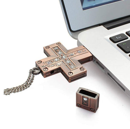 USB Flash Drive 32G Metal Cross