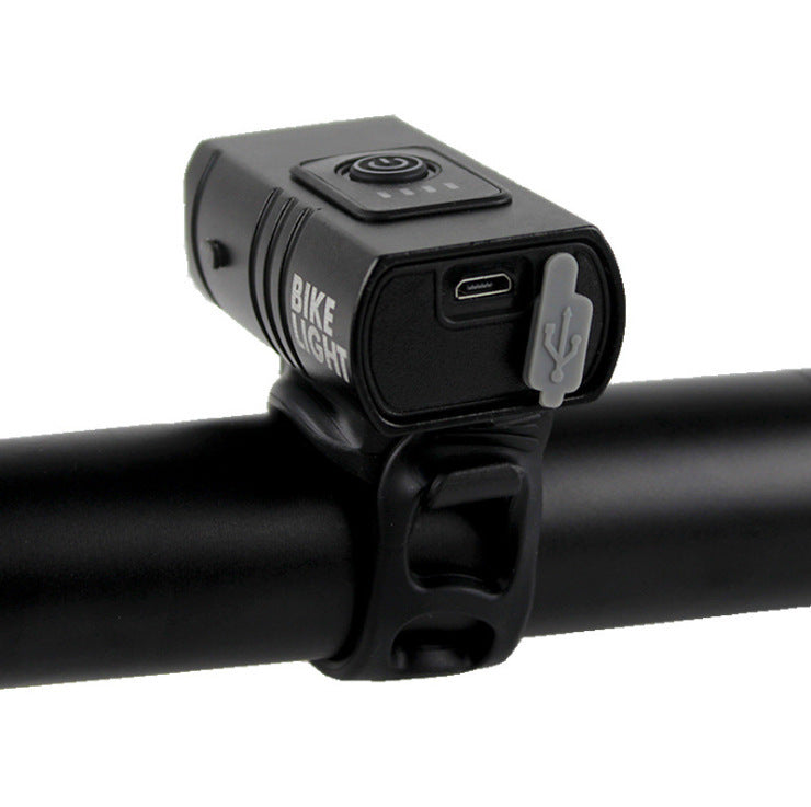 Red LED Bicycle Headlight with Warning Display