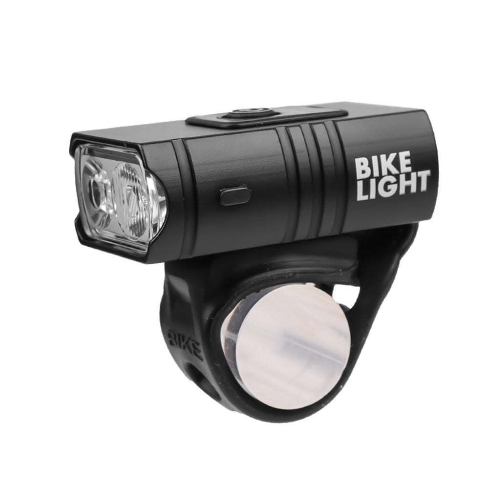 Red LED Bicycle Headlight with Warning Display