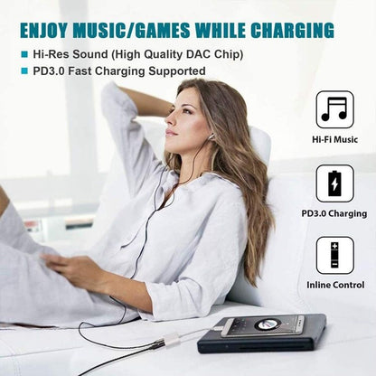 Type C to 3.5mm DAC Adapter Cable