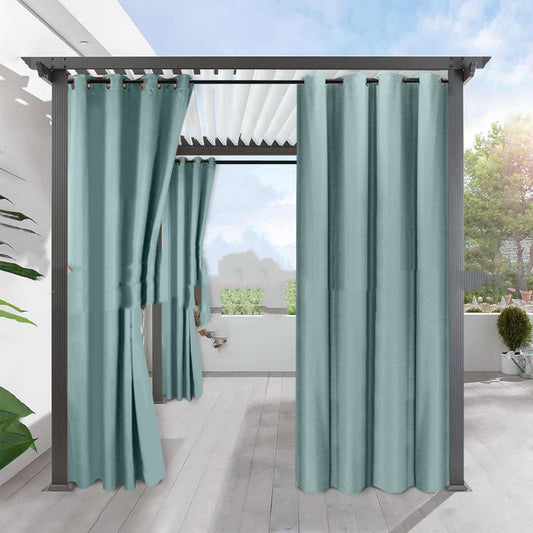 Blackout Linen Heat Insulation Curtain