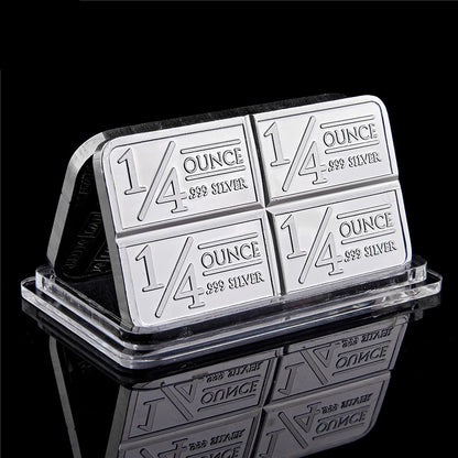 Northwest Region Territorial Mint 999 Fine Silver Stagecoach Divisible Bar