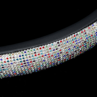 Women’s Summer Rhinestone Steering Wheel Cover