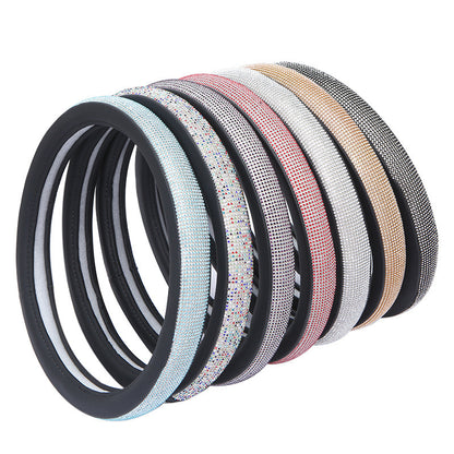 Women’s Summer Rhinestone Steering Wheel Cover