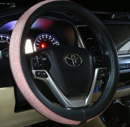 Women’s Summer Rhinestone Steering Wheel Cover