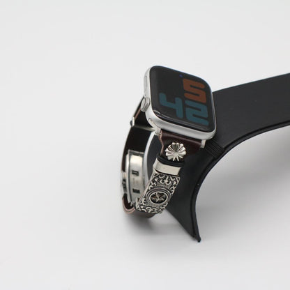 Retro DIY Embossed Watch Wrist Band