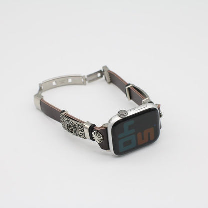 Retro DIY Embossed Watch Wrist Band