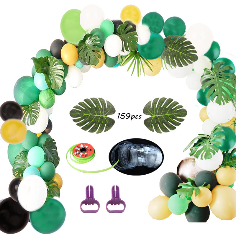 Green Forest Animal Balloon Party Decoration