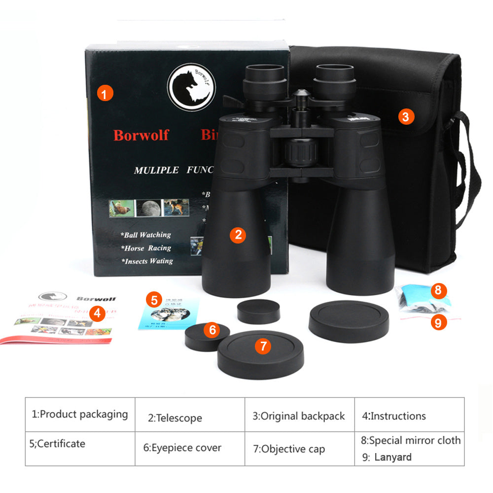 LumiScope Zoom Binoculars
