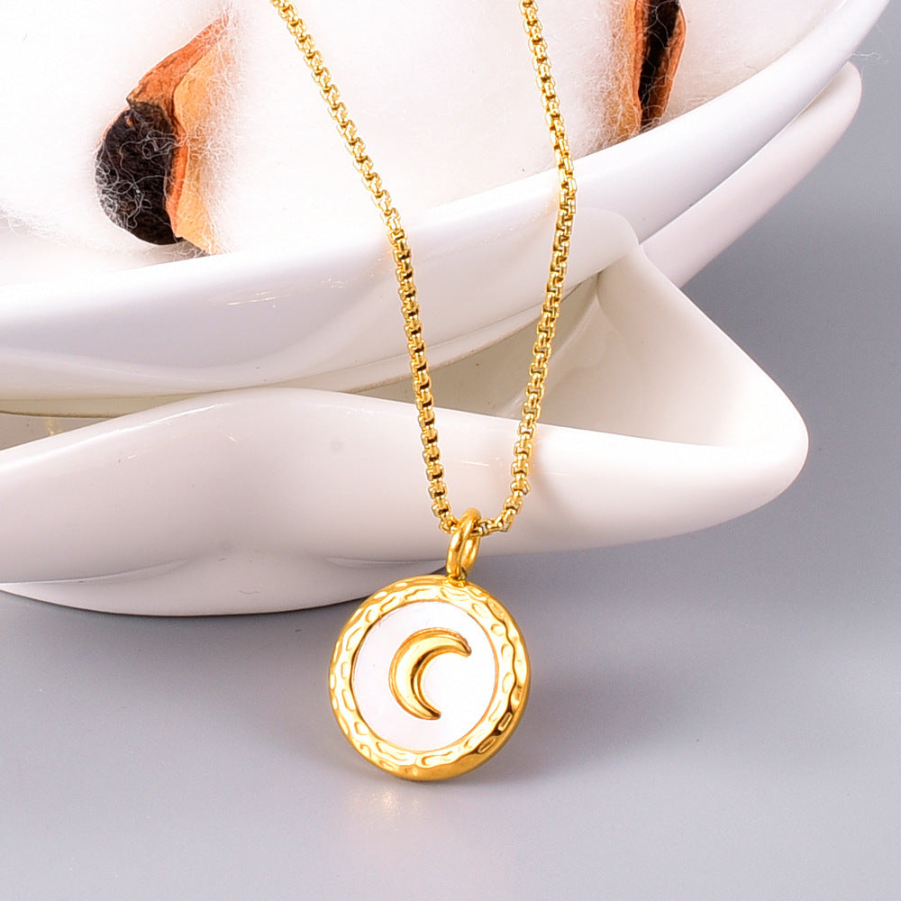 L220 Japanese White Fritillaria Necklace